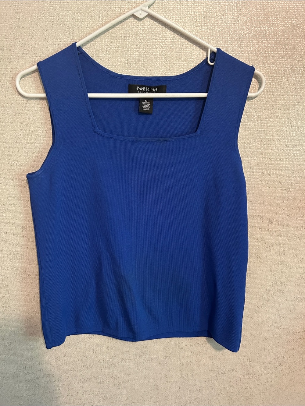 Signature Royal Blue Square Neck Camisole